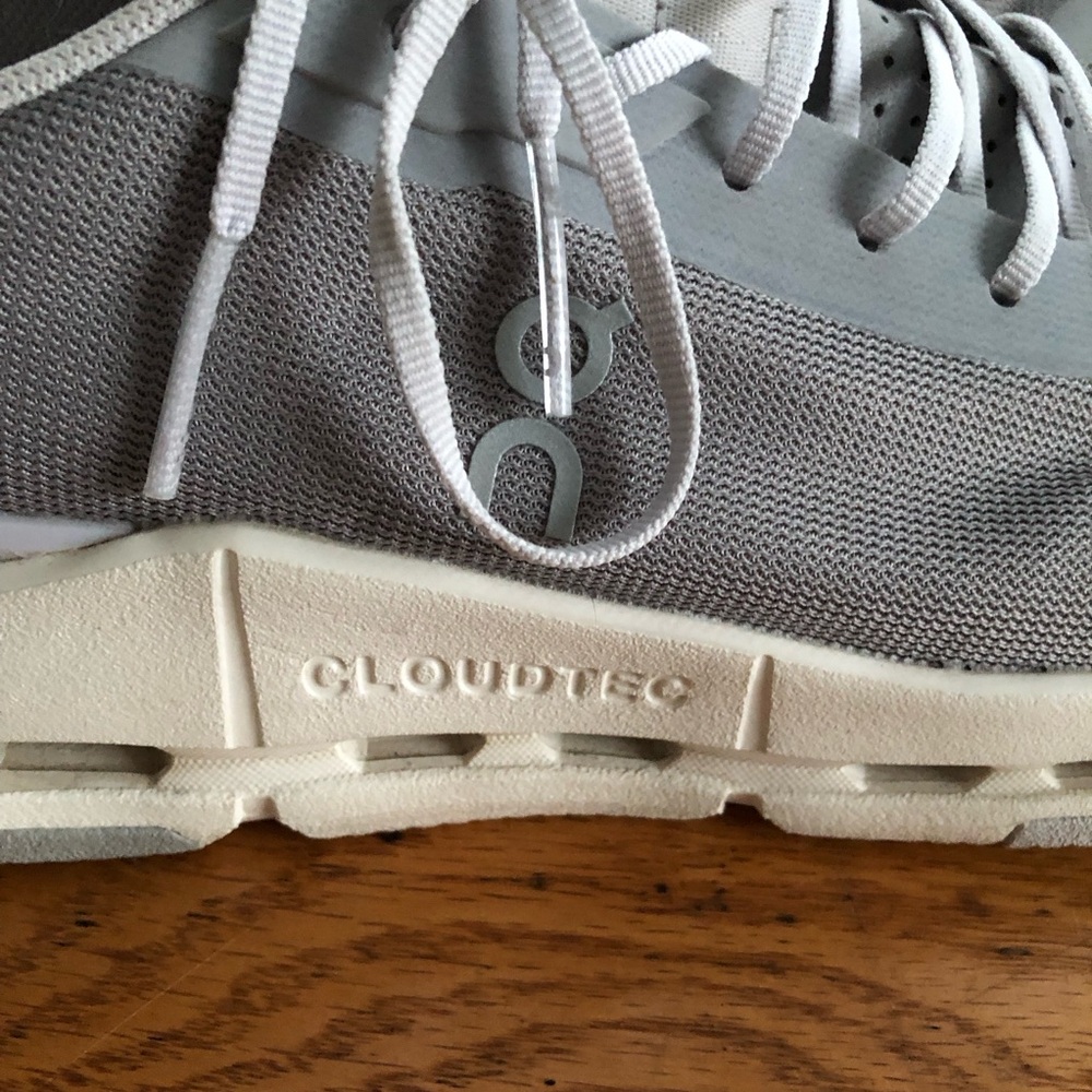 On Cloud Running Shoes Cloudtec Cloud Tec Grey Wh… - image 8
